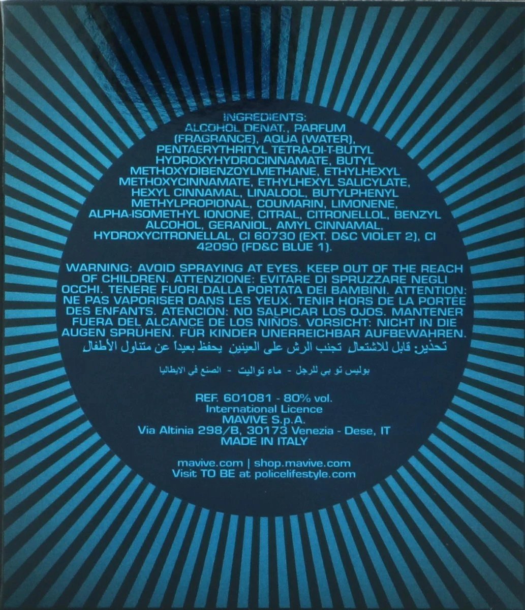 Police To Be 75 Ml - Eau De Toilette - Herenparfum - Afbeelding 7