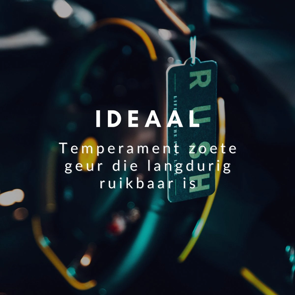 RUSH Autoparfum Sweet Sense - Auto Geurverfrisser - Parfum Voor Dames En Heren - Afbeelding 8