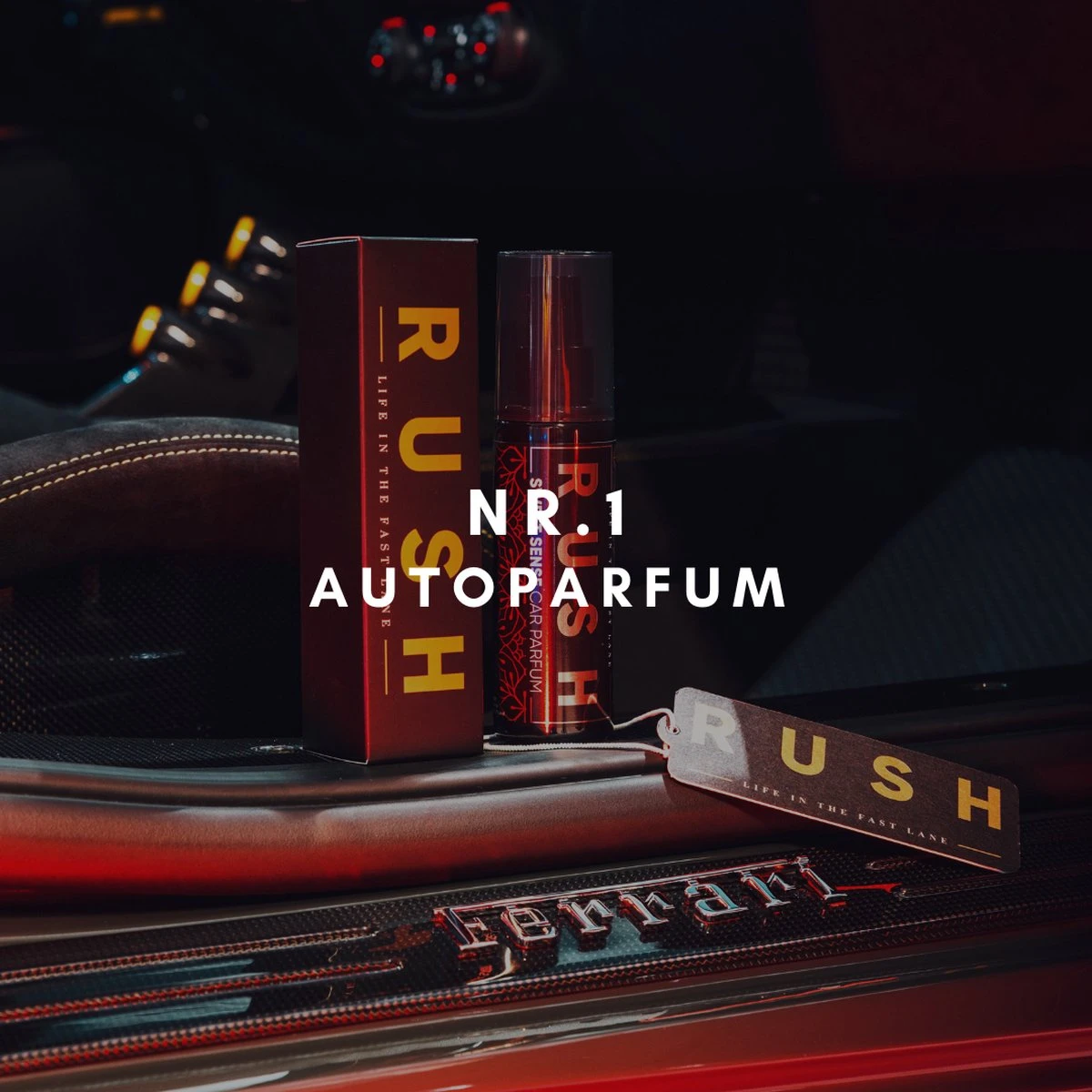 RUSH Autoparfum Sweet Sense - Auto Geurverfrisser - Parfum Voor Dames En Heren - Afbeelding 9