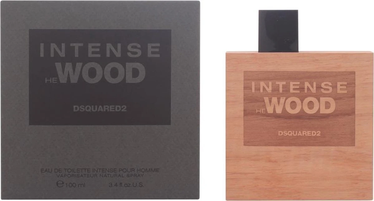 DSQUARED2 Dsquared He Wood Intense 100 Ml - Eau De Toilette - Herenparfum - Afbeelding 3