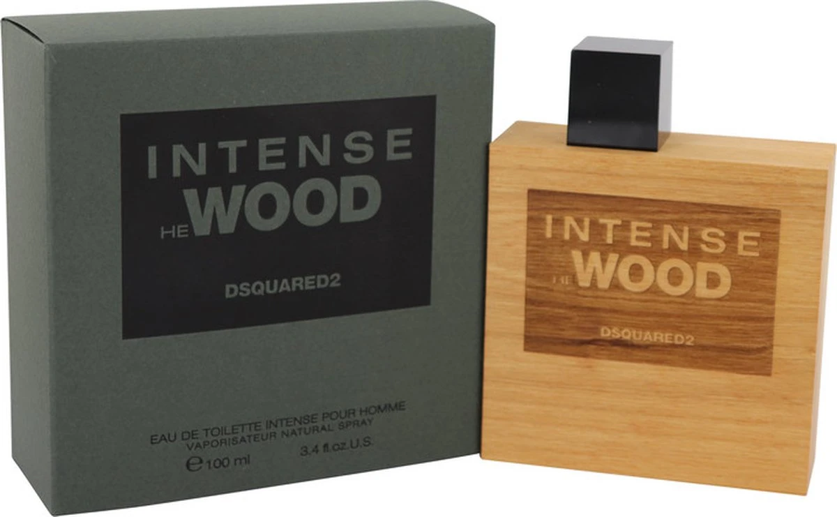 DSQUARED2 Dsquared He Wood Intense 100 Ml - Eau De Toilette - Herenparfum - Afbeelding 4