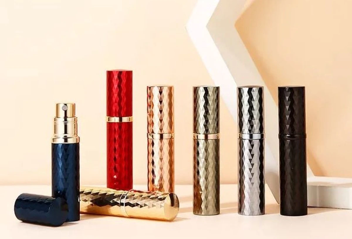 Lotis - Luxe Parfumverstuivers - Mini Flesje Navulbaar - Black Diamond - Afbeelding 4