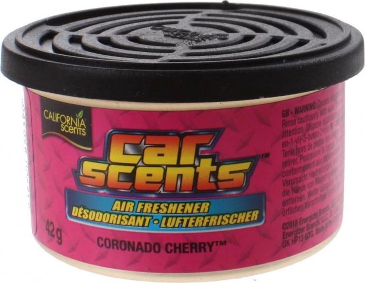 California Scents Luchtverfrisser - Coronado Cherry - Blikje 42gr - Afbeelding 2