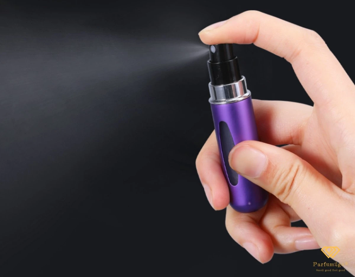 Parfum2go® Essentials 5 Ml Parfumverstuivers 13 Kleuren. Zilver - Afbeelding 5