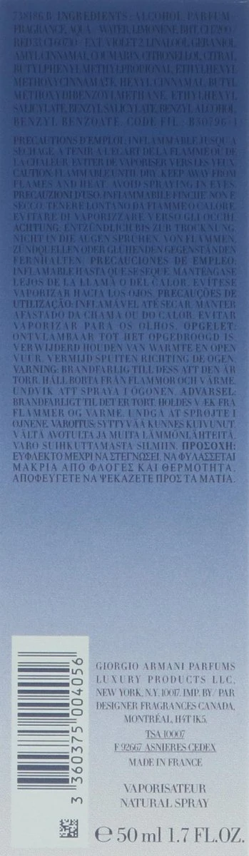 Giorgio Armani Code 50 Ml - Eau De Parfum - Damesparfum - Afbeelding 5