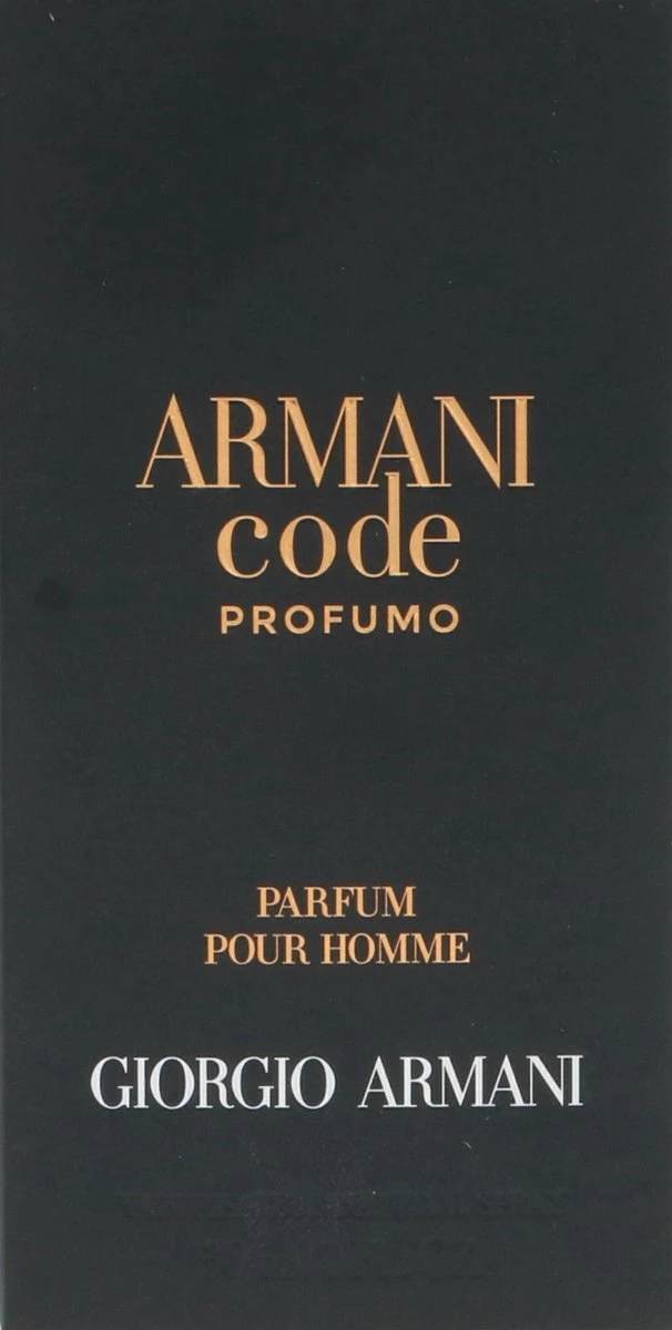 Giorgio Armani Code Profumo 30 Ml - Eau De Parfum - Herenparfum