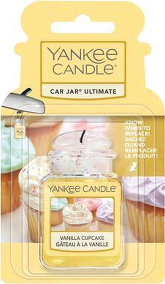 Yankee Candle - Vanilla Cupcake Ultimate Car Jar - Afbeelding 4