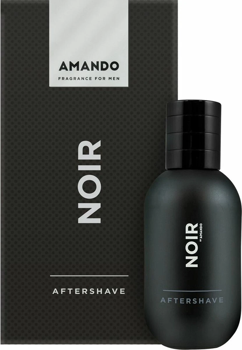 6x Amando Noir Aftershave 100 Ml - Afbeelding 2
