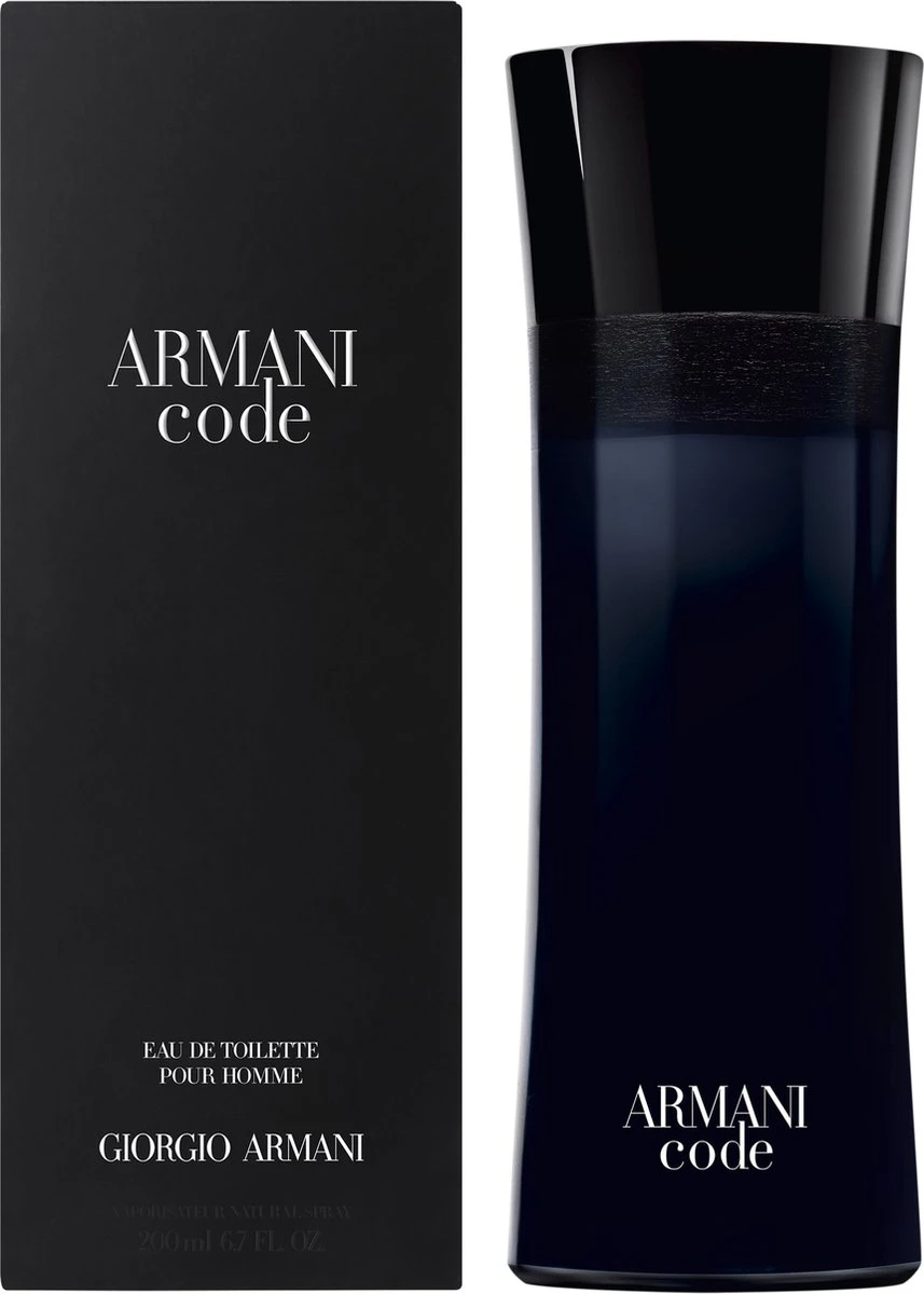 Giorgio Armani Code - 200ml - Eau De Toilette - Herenparfum - Afbeelding 2