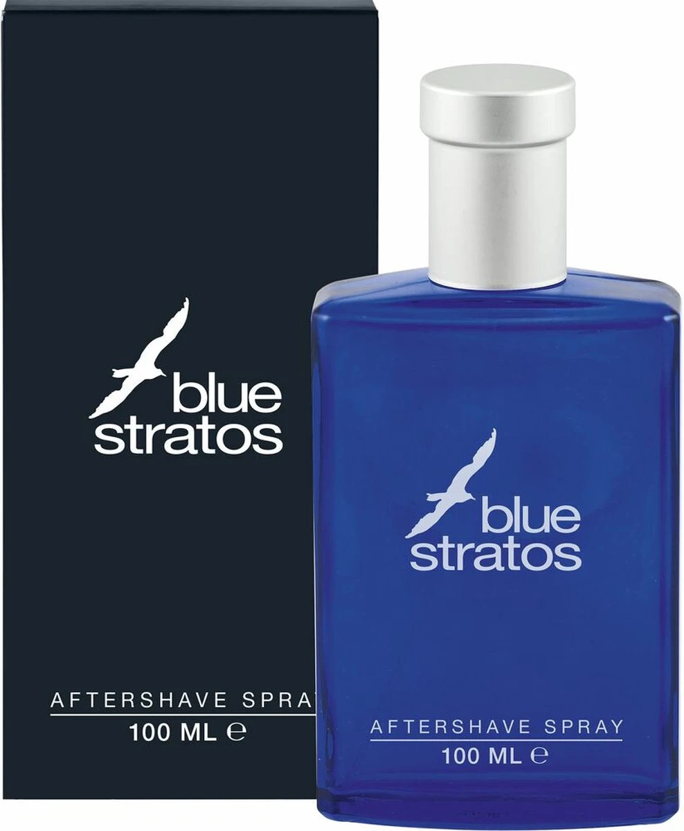 Blue Stratos Aftershave Spray 100 Ml - Afbeelding 2